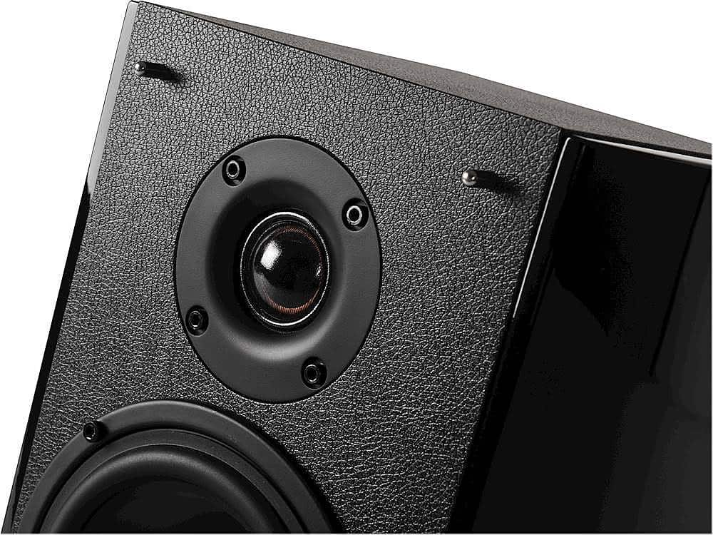 Alt View 12. Edifier - R2000DB Powered Bluetooth Bookshelf Speakers, Computer Speakers - 120W RMS Optical Input - Near-Field Studio Monitors - Black.