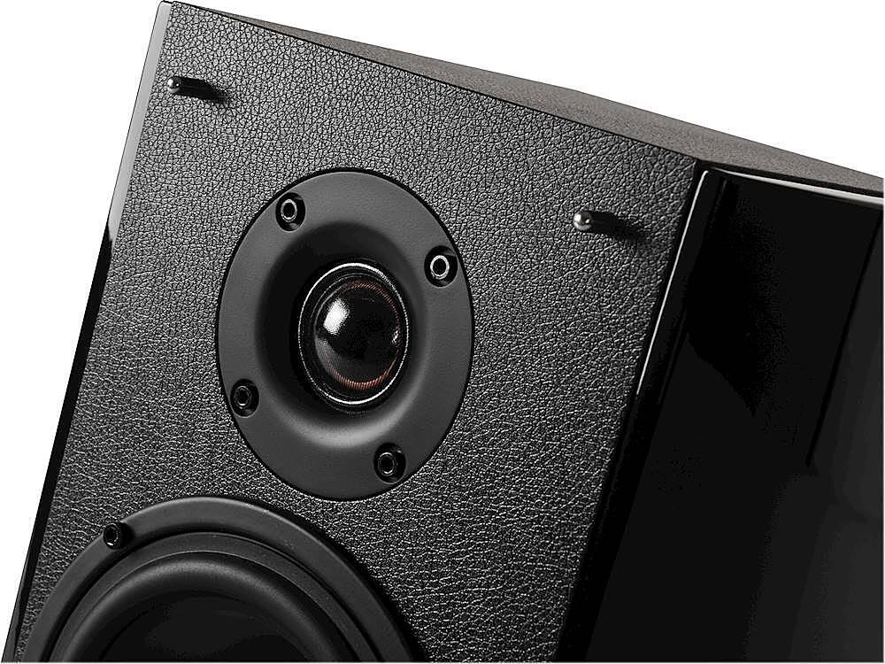 Alt View 12. Edifier - R2000DB Powered Bluetooth Bookshelf Speakers, Computer Speakers - 120W RMS Optical Input - Near-Field Studio Monitors - Black.