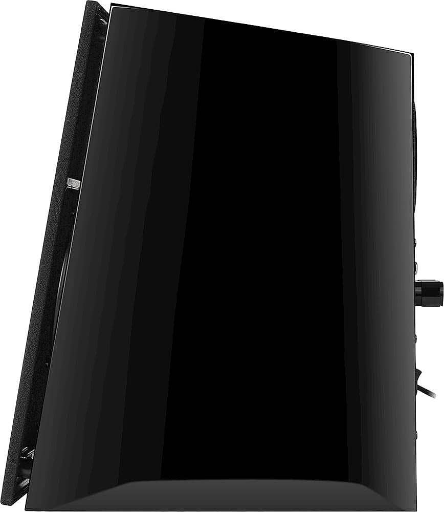 Alt View 13. Edifier - R2000DB Powered Bluetooth Bookshelf Speakers, Computer Speakers - 120W RMS Optical Input - Near-Field Studio Monitors - Black.