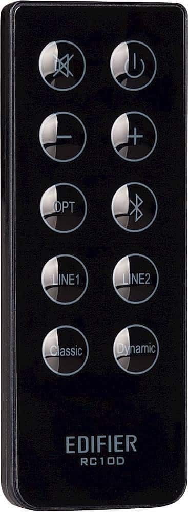 Alt View 19. Edifier - R2000DB Powered Bluetooth Bookshelf Speakers, Computer Speakers - 120W RMS Optical Input - Near-Field Studio Monitors - Black.