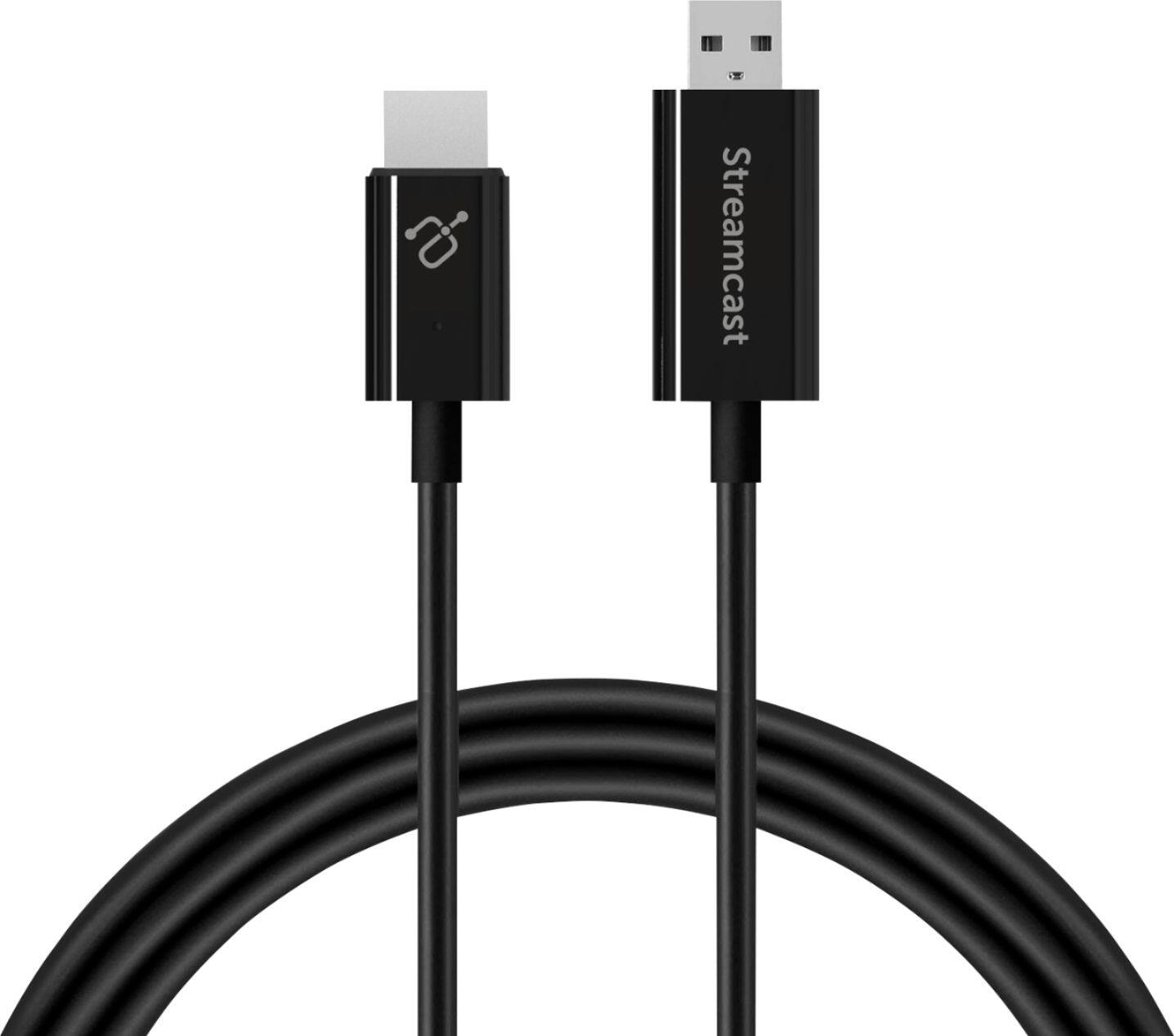 Alt View 1. Aluratek - Streamcast Wireless HDMI Display/TV adapter for PC/Mobile/Tablet - Black.