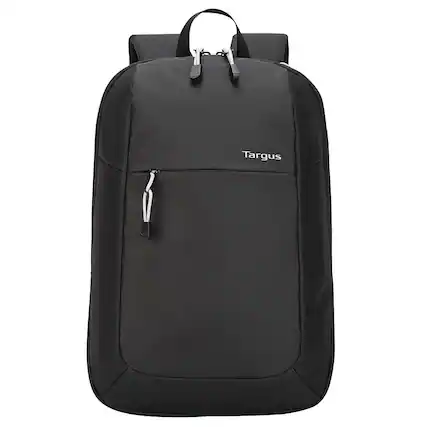 Front. Targus - 15.6” Intellect Essentials Backpack - Black.