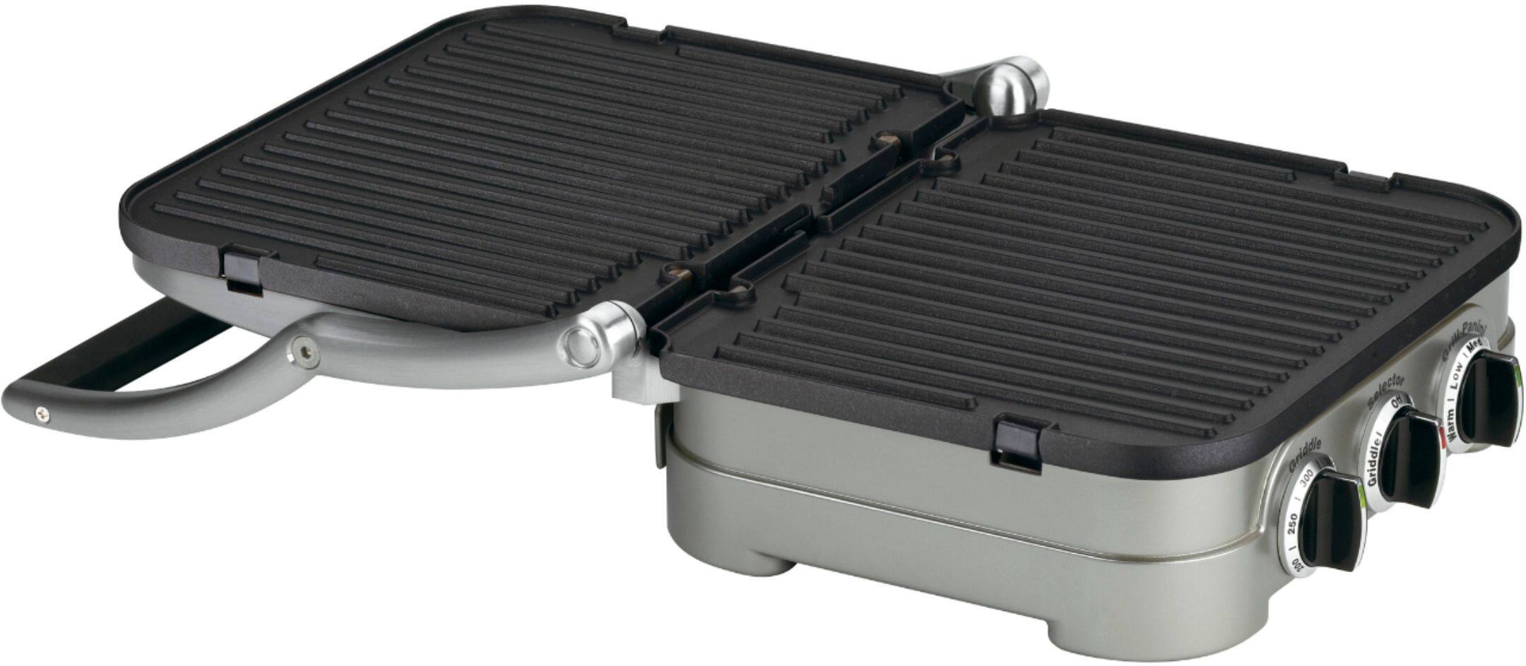 Alt View 11. Cuisinart - Griddler - Stainless Steel.