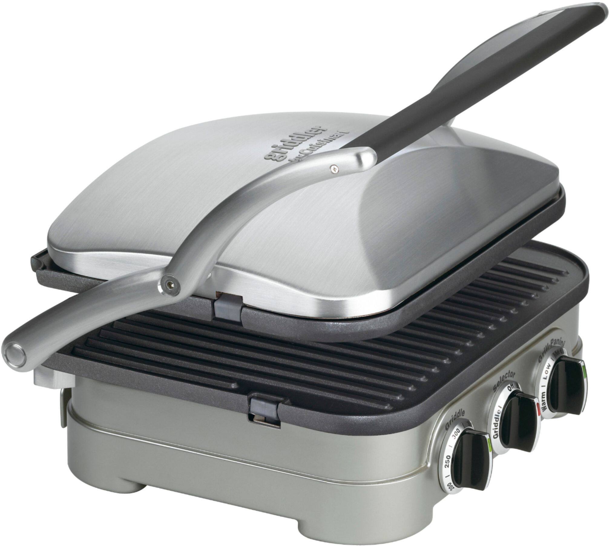 Alt View 18. Cuisinart - Griddler - Stainless Steel.