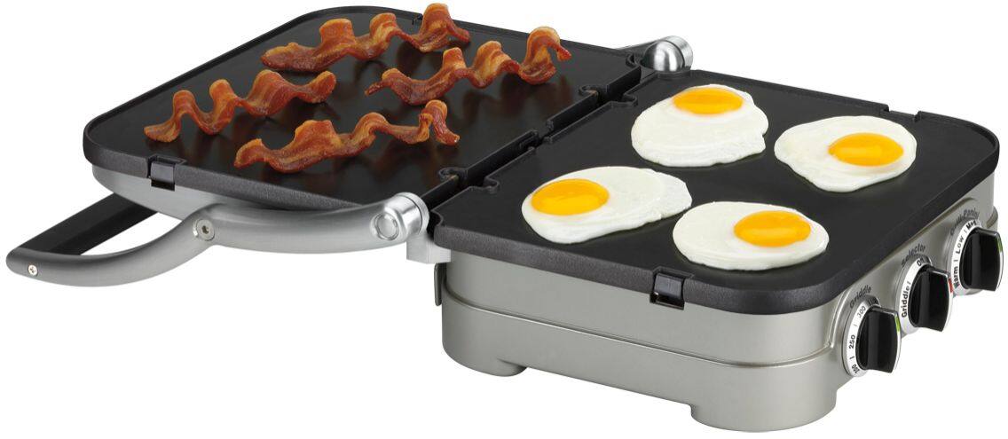 Alt View 19. Cuisinart - Griddler - Stainless Steel.