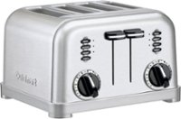 GE® 4 Slice Stainless Steel Toaster