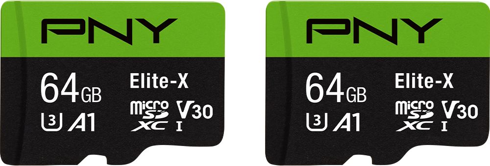 Best Buy: PNY 64GB Elite-X Class 10 U3 V30 microSDXC Flash Memory