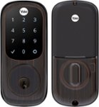 Front Zoom. Yale - Smart Lock Wi-Fi Replacement Deadbolt with App/Tocuchscreen Access - Oil Rubbed Bronze.