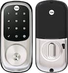 Yale - Smart Lock Wi-Fi Replacement Deadbolt with App/Touch Screen Access - Satin Nickel