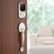 Alt View Zoom 11. Yale - Smart Lock Wi-Fi Replacement Deadbolt with App/Tocuchscreen Access - Satin Nickel.