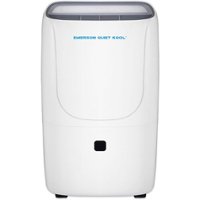 Emerson Quiet Kool - High Efficiency 20-Pint Smart Dehumidifier with Voice Control - White - Front_Zoom