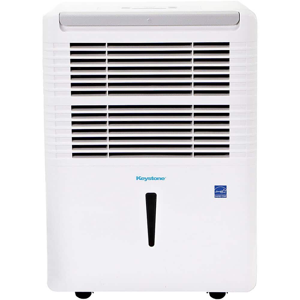 Angle. Keystone - 35 Pint Dehumidifier with Electronic Controls - White.