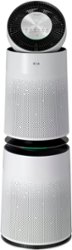 LG - PuriCare 360 512 Sq. Ft. Smart Double HEPA Air Purifier - White - Front_Zoom