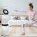 Alt View 30. LG - PuriCare 360 512 Sq. Ft. Smart Double HEPA Air Purifier - White.