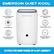 Alt View 12. Emerson Quiet Kool - Emerson Quiet Kool 20-Pint Dehumidifier - White.
