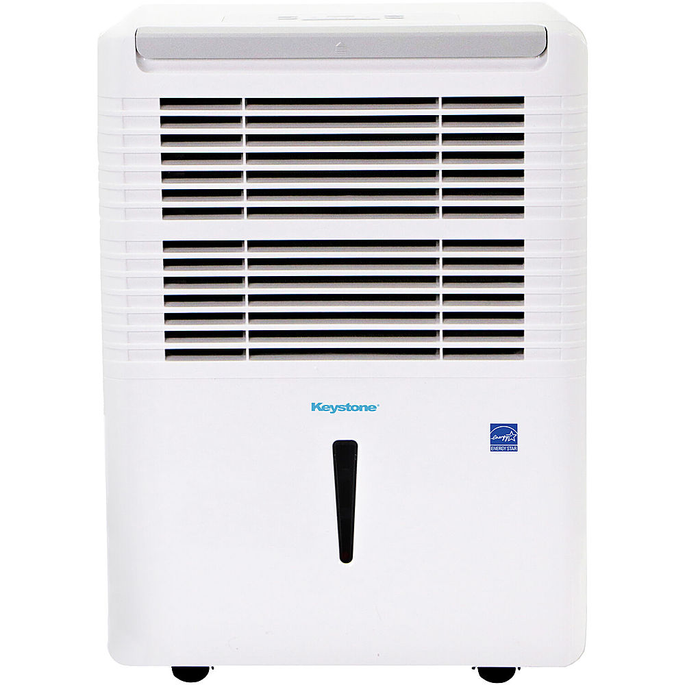 Keystone 22-Pint Dehumidifier with Electronic Controls in White – White