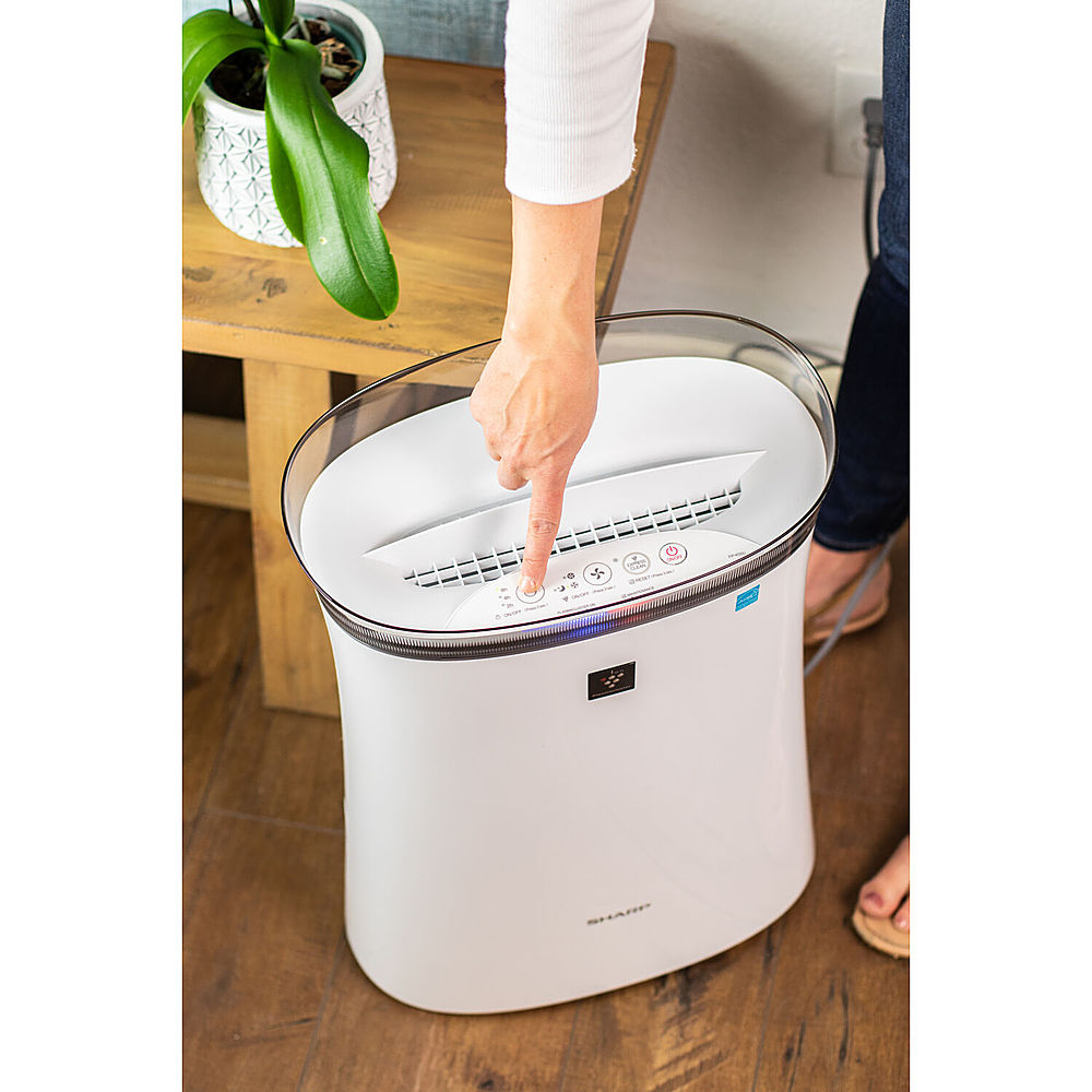 SHARP KCP70UW Smart Air Purifier and Humidifier with Plasmacluster Ion  Technology Recommended for Large-Sized Rooms