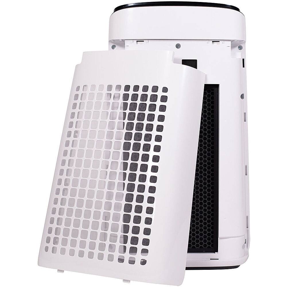 Alt View 22. Sharp - Smart Air Purifier with Plasmacluster Ion Technology Recommended for Extra-Large Rooms. True HEPA Filter - White.