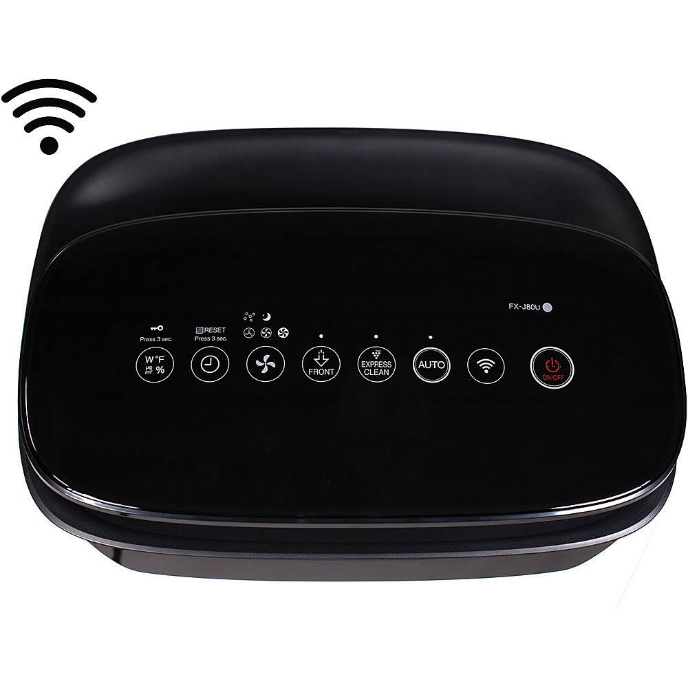 Alt View 24. Sharp - Smart Air Purifier with Plasmacluster Ion Technology Recommended for Extra-Large Rooms. True HEPA Filter - White.