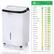 Angle. Honeywell - Honeywell Energy Star 50-Pint Dehumidifier with Washable Filter - White.