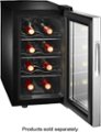 Alt View Zoom 14. Insignia™ - 8-Bottle Wine Cooler - Stainless steel.
