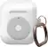 Front. Elago - AW6 Hang Case for Apple AirPods - White.