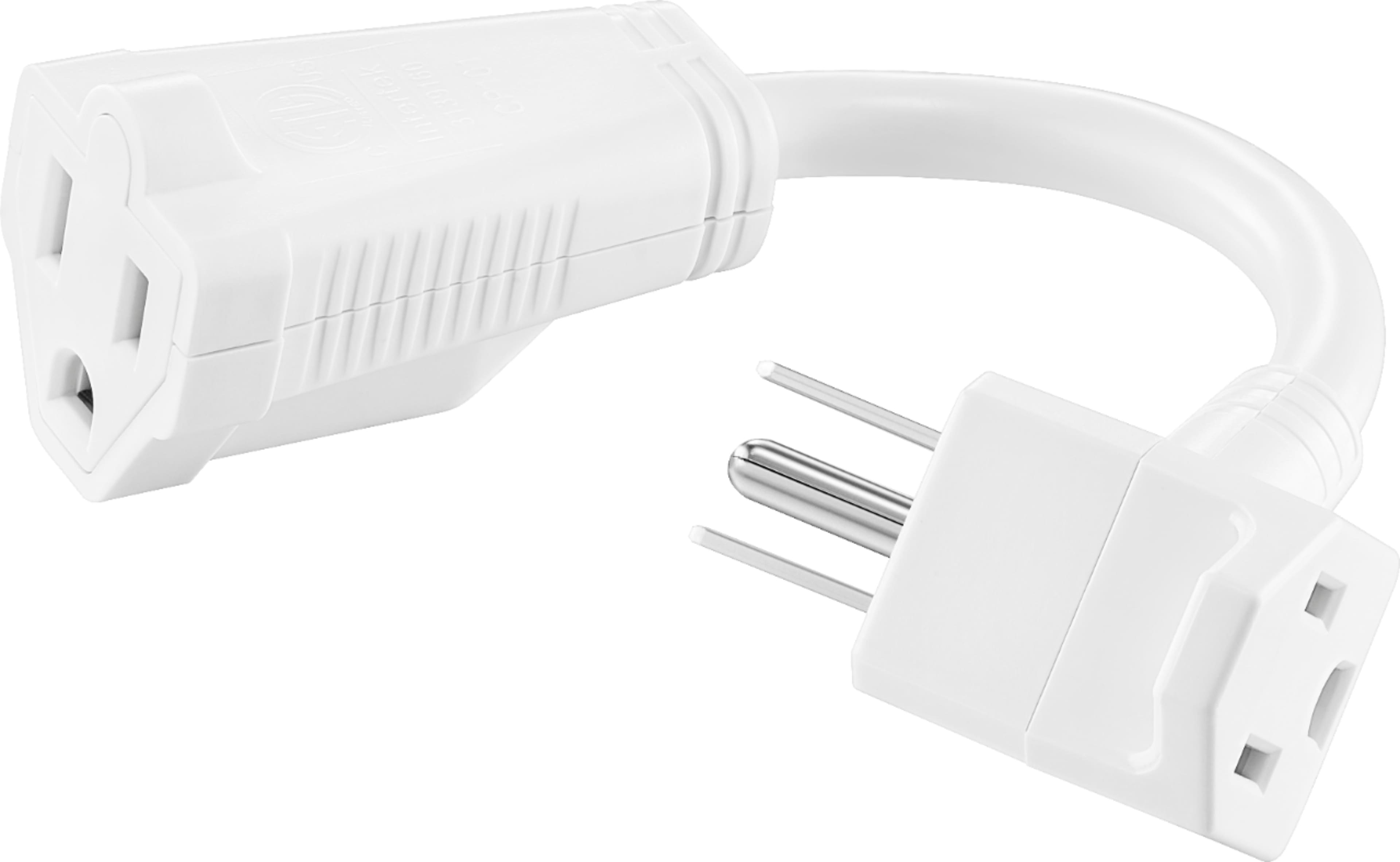 Alt View 1. Insignia™ - 2-Outlet Plug Liberator - White.