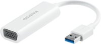 Insignia™ - USB to VGA Adapter - White - Front_Zoom