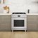 Alt View Zoom 1. Bosch - 800 Series 3.9 cu. ft. Freestanding Dual Fuel Convection Range with 5 Dual Flame Ring Burners - Stainless steel.