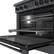 Alt View 19. Bosch - 800 Series 3.7 cu. ft. Freestanding Dual Fuel Convection Range with 6 Dual Flame Ring Burners - Black stainless steel.