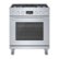 Front Zoom. Bosch - 800 Series 3.7 cu. ft. Freestanding Gas Convection Range with 5 Dual Flame Ring Burners - Stainless steel.