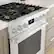 Alt View 23. Bosch - 800 Series 3.7 Cu. Ft. Freestanding Gas Convection Range with 5 Dual Flame Ring Burners - Stainless steel.