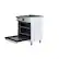 Left. Bosch - 800 Series 3.7 Cu. Ft. Freestanding Gas Convection Range with 5 Dual Flame Ring Burners - Stainless steel.