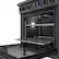 Alt View 19. Bosch - 800 Series 3.7 Cu. Ft. Freestanding Gas Convection Range with 5 Dual Flame Ring Burners - Black stainless steel.