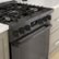 Alt View Zoom 25. Bosch - 800 Series 3.7 cu. ft. Freestanding Gas Convection Range with 5 Dual Flame Ring Burners - Black stainless steel.