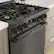 Alt View 25. Bosch - 800 Series 3.7 Cu. Ft. Freestanding Gas Convection Range with 5 Dual Flame Ring Burners - Black stainless steel.