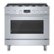 Front Zoom. Bosch - 800 Series 3.5 cu. ft. Freestanding Gas Convection Range with 6 Dual Flame Ring Burners - Stainless steel.