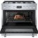 Alt View Zoom 13. Bosch - 800 Series 3.5 cu. ft. Freestanding Gas Convection Range with 6 Dual Flame Ring Burners - Stainless steel.