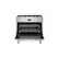 Alt View 12. Bosch - 800 Series 3.5 Cu. Ft. Freestanding Gas Convection Range with 6 Dual Flame Ring Burners - Stainless steel.
