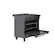 Alt View 1. Bosch - 800 Series 3.5 Cu. Ft. Freestanding Gas Convection Range with 6 Dual Flame Ring Burners - Black stainless steel.