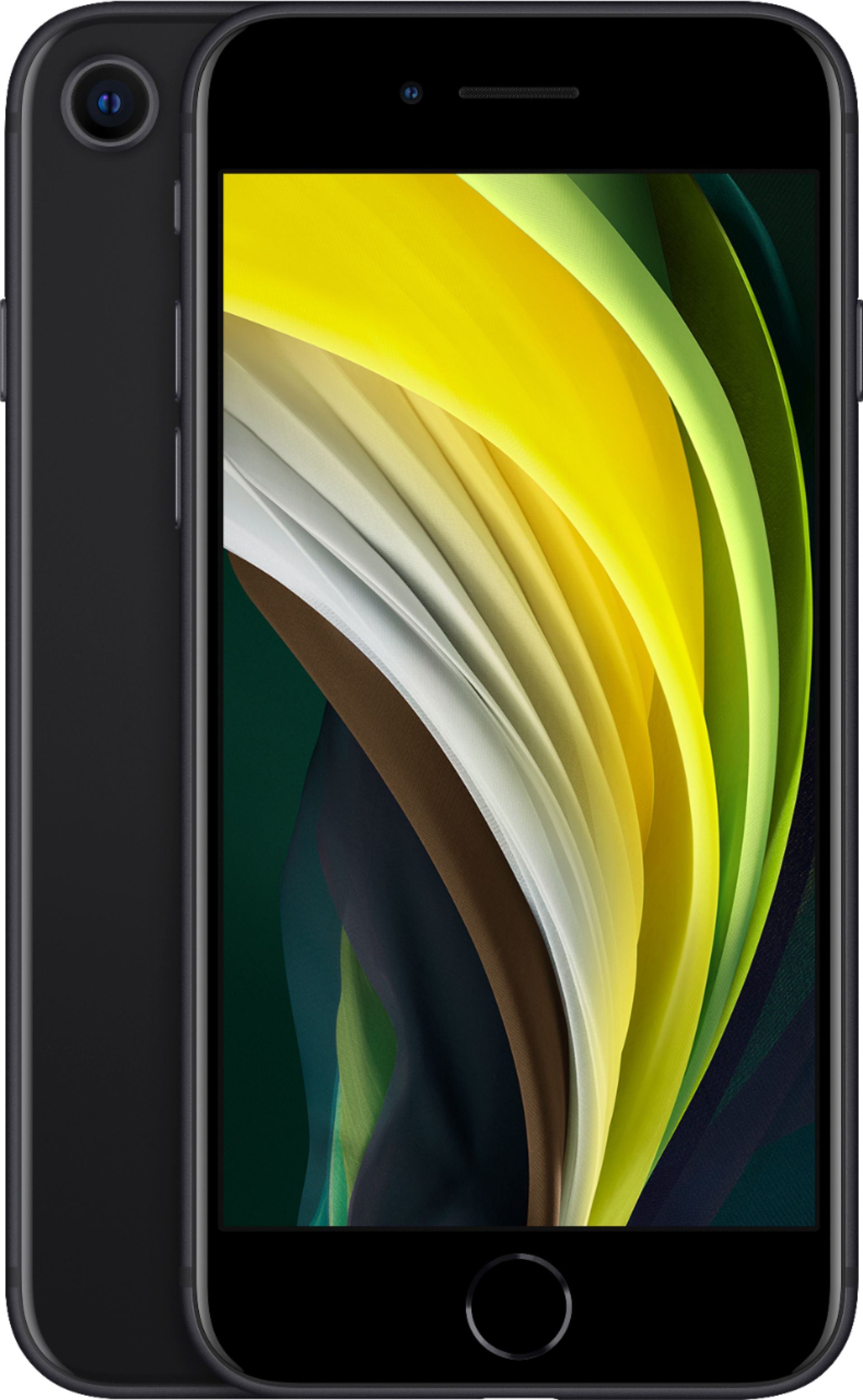 スマートフォン/携帯電話 スマートフォン本体 Best Buy: Apple iPhone SE (2nd generation) 64GB Black (T-Mobile 