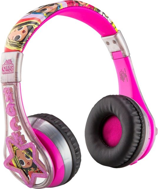KIDdesigns – LOL Surprise! Bluetooth Headphones – PINK