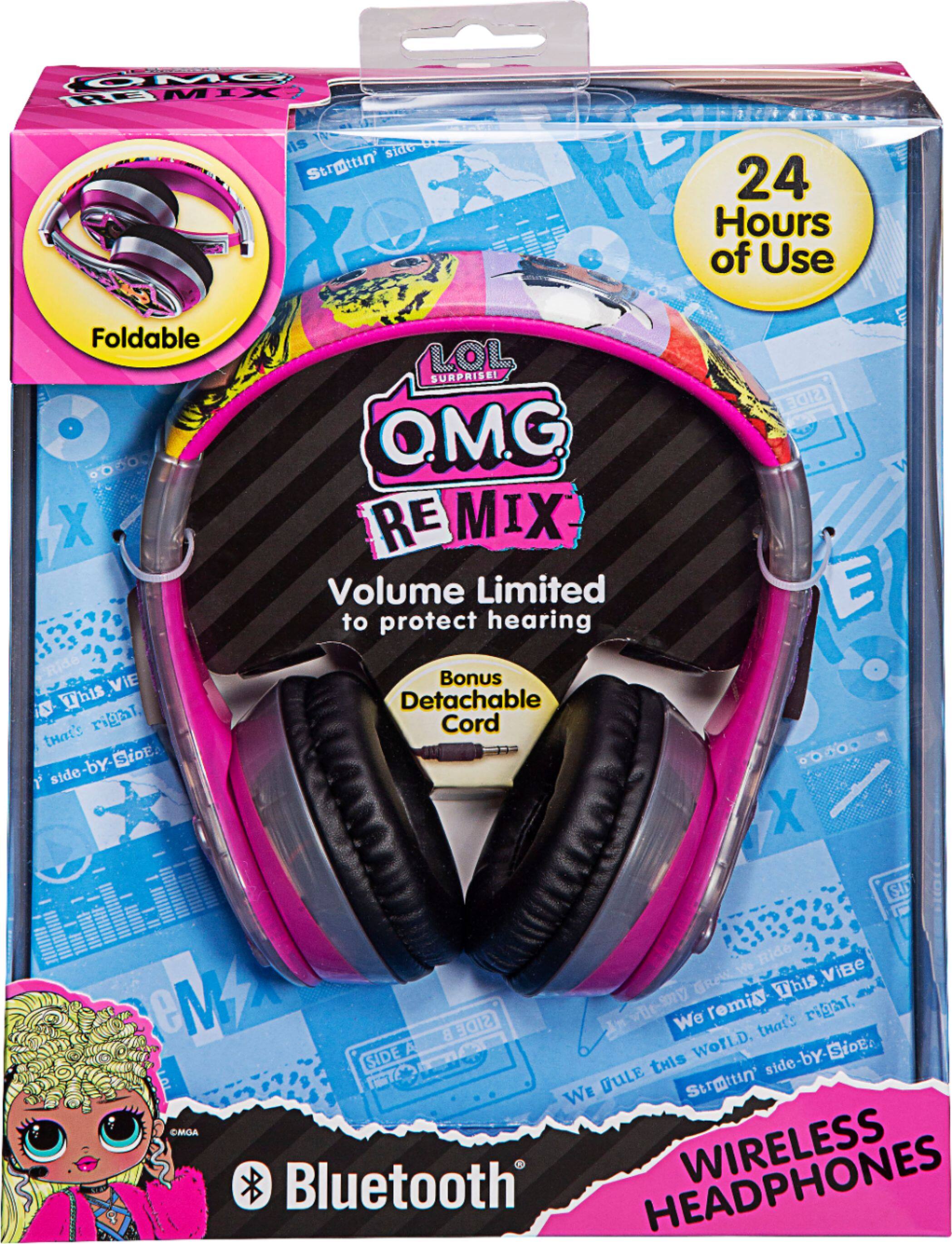 Alt View 14. eKids - LOL Surprise! Bluetooth Headphones - Pink.