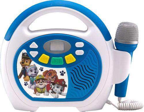KIDdesigns - Paw Patrol Bluetooth Sing Along MP3 Player - blue