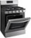 Alt View Zoom 14. Insignia™ - 4.8 Cu. Ft. Freestanding Gas Convection Range with Steam Cleaning - Stainless steel.