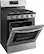 Alt View 14. Insignia™ - 4.8 Cu. Ft. Freestanding Gas Convection Range with Steam Cleaning - Stainless Steel.