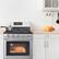 Alt View 17. Insignia™ - 4.8 Cu. Ft. Freestanding Gas Convection Range with Steam Cleaning - Stainless Steel.