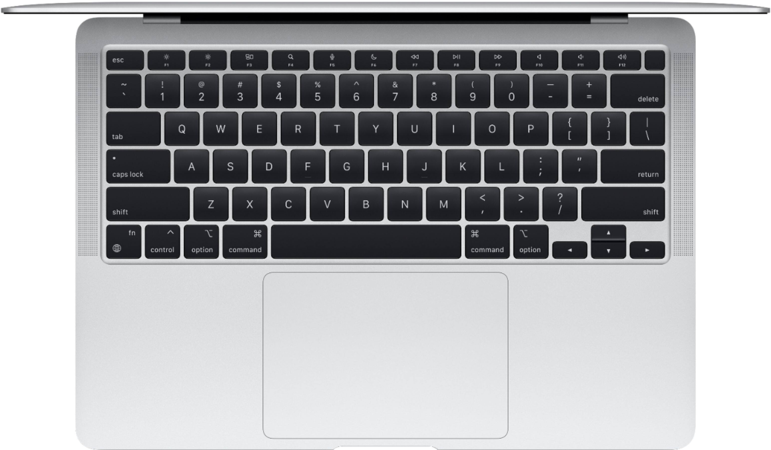 Alt View 11. Apple - MacBook Air 13.3" Laptop - Apple M1 chip - 8GB Memory - 512GB SSD - Silver.