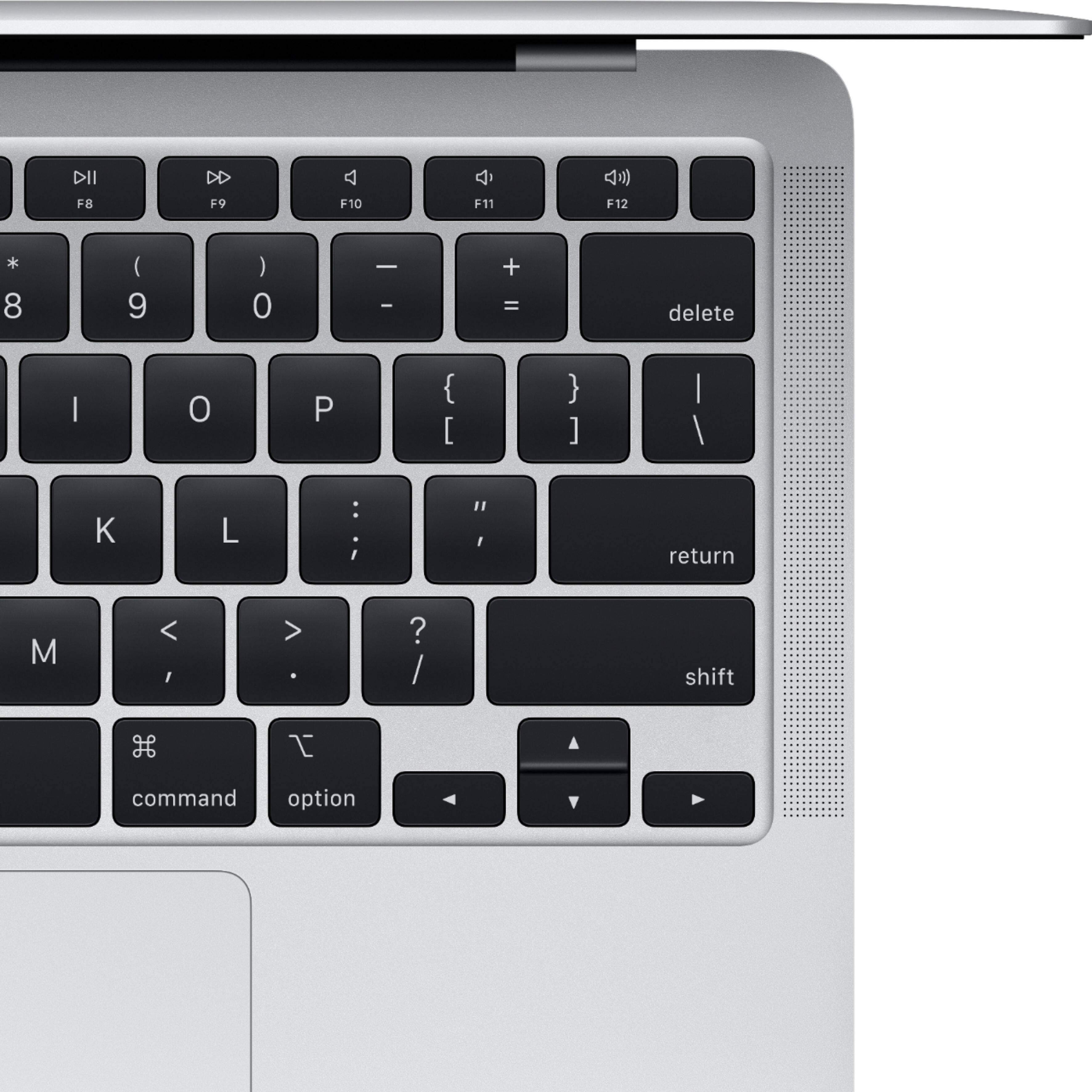 Alt View 12. Apple - MacBook Air 13.3" Laptop - Apple M1 chip - 8GB Memory - 512GB SSD - Silver.