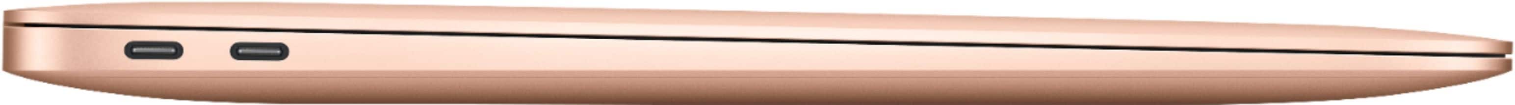 Alt View 14. Apple - MacBook Air 13.3" Laptop - Apple M1 chip - 8GB Memory - 256GB SSD - Gold.